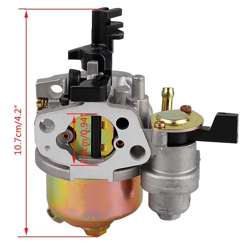 Ferilter GX160 Carburetor for Honda GX 160 GX168 GX200 5HP 5.5HP 6.5HP Engine Water Pump Pressure Washer Mower 16100-ZH8-W51 Carb with 17210-ZE1-505 Air Filter Throttle Governor Link Rod Spring Kit - Image 3